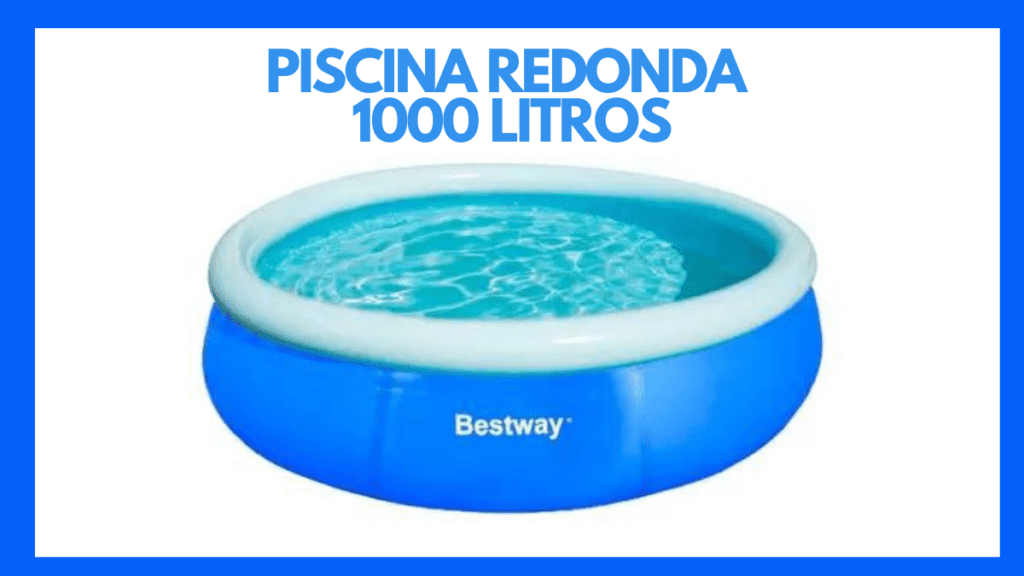 PISCINA REDONDA 1000L